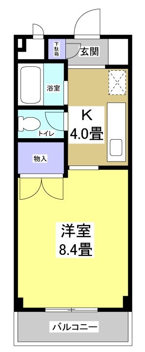 ツインシャトー富ケ丘 間取り図