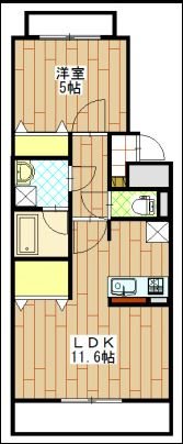 ドミール江西プレミアム 間取り図