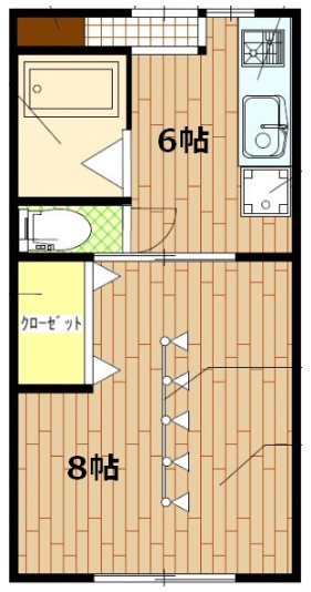 ブランシェ高丘 間取り図