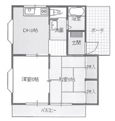 ドエル富塚 間取り図