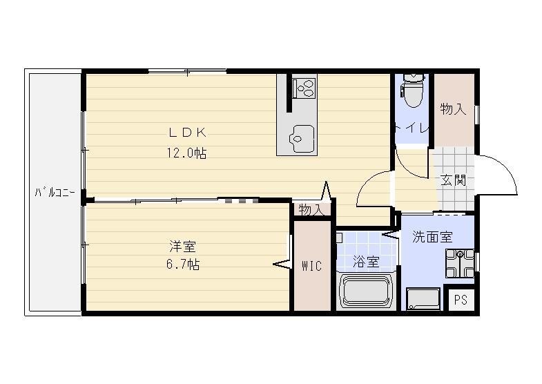Caf&amp;eacute; Blue （カフェ ブルー） 間取り図