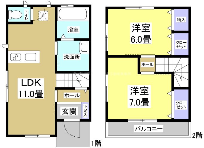 プランドール 間取り図