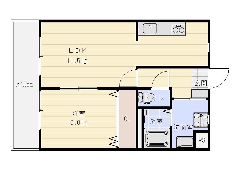 アスティオンⅡ 間取り図