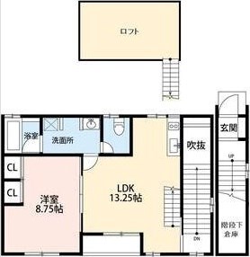 COURT M&M Ⅲ 202号室 間取り