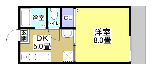クレールメゾン 間取り図