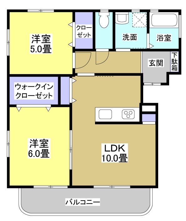 パーシモンコート 間取り