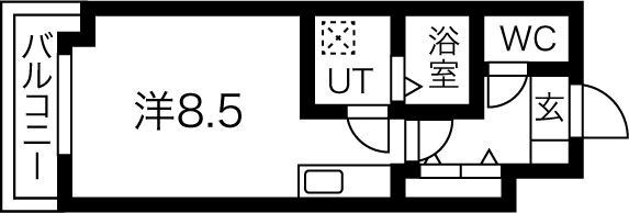 第二我心ヶ丘マンション 間取り