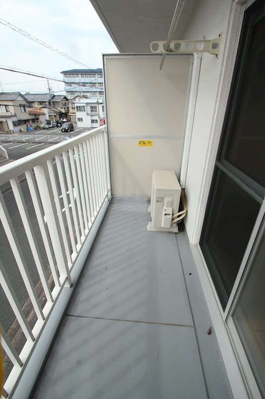 第二我心ヶ丘マンション ベランダ