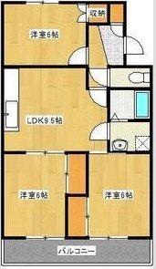 マンション　ラポール 間取り