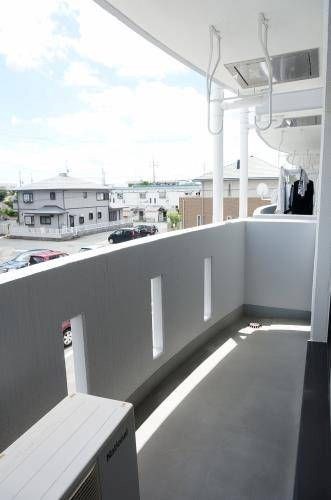 セントラルマンションⅡ ベランダ