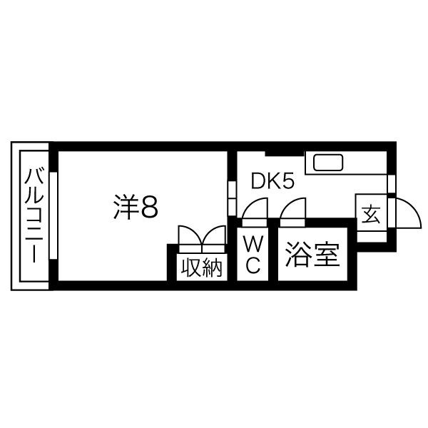 マンションリーフⅠ 間取り図
