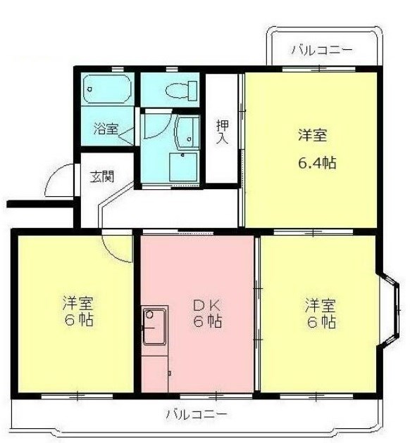 ハイフォレスト 間取り図