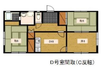 袋井名倉借家 間取り図