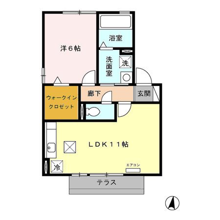 ポーコ・ア・ポーコ 間取り図