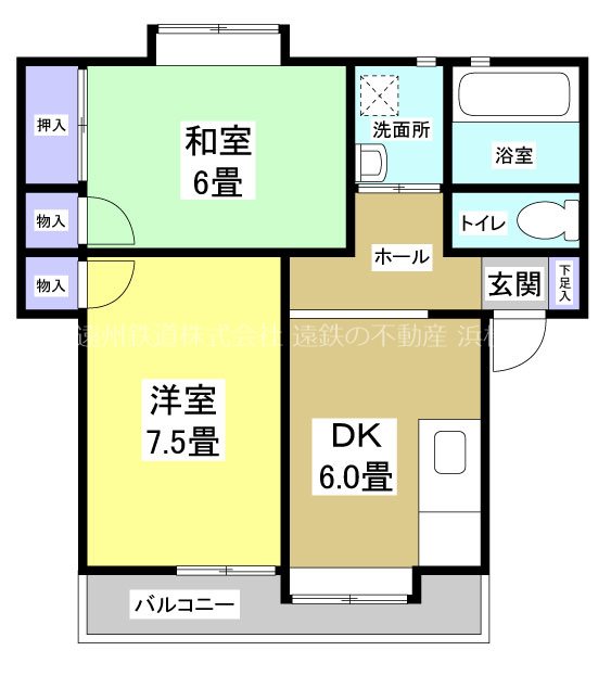 ハイツサンジノ 間取り図