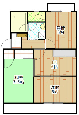 サンセットストリート 間取り図