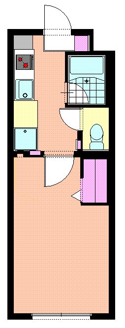 ハイツコスモスⅠ 間取り図