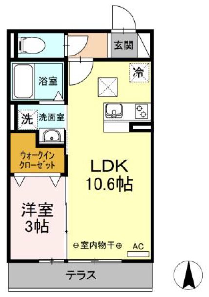カーサ・ディ・ピーノ 間取り
