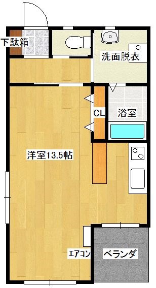 オレア 間取り図