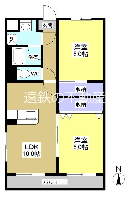 クラウディア Ⅱ 間取り