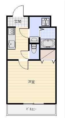 Akoya・PerleⅠ 103号室 間取り