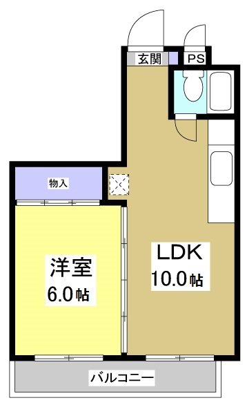 セントラルハイツ 間取り図