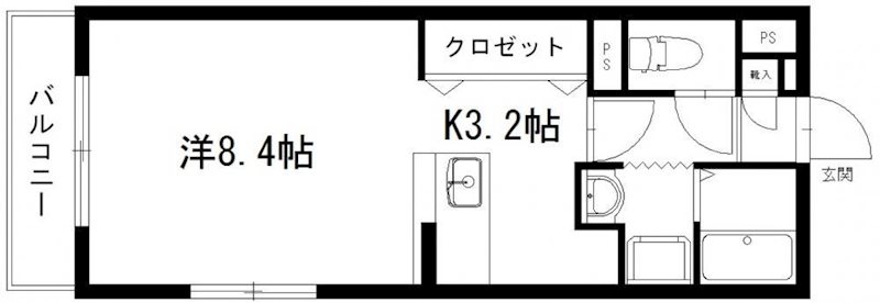 アドバンシティマルモ 101号室 間取り