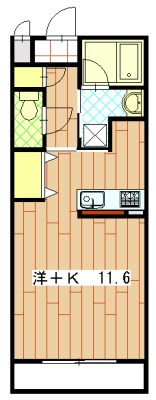 きらり 202号室 間取り