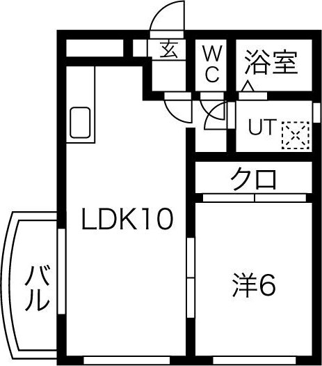 エバーグリーン21 間取り図