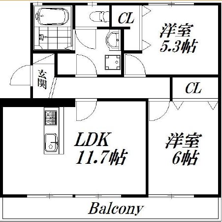 アールベロ 間取り図