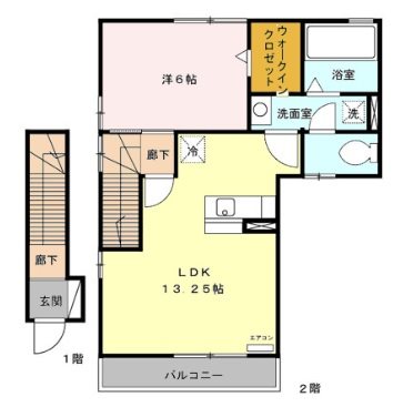 アシェット・ソル 間取り図