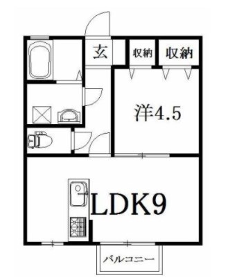 アービル篠原A 間取り