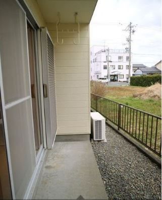 コーポイマダ ベランダ