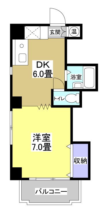 タウンファイブ 405号室 間取り