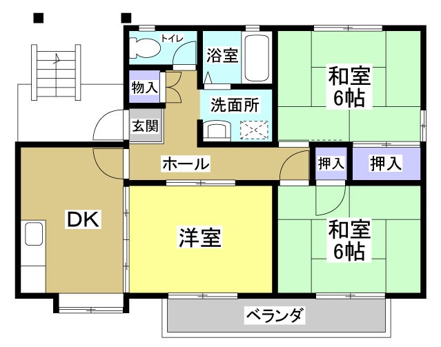 静岡県浜松市中央区飯田町1518-1 間取り