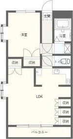 アルコⅤ 807号室 間取り