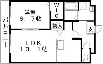アベニュー上島Ⅱ 間取り