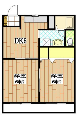 サンパレス金子 間取り図