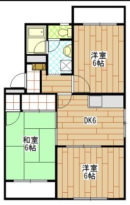 アクリティブⅠ 間取り図