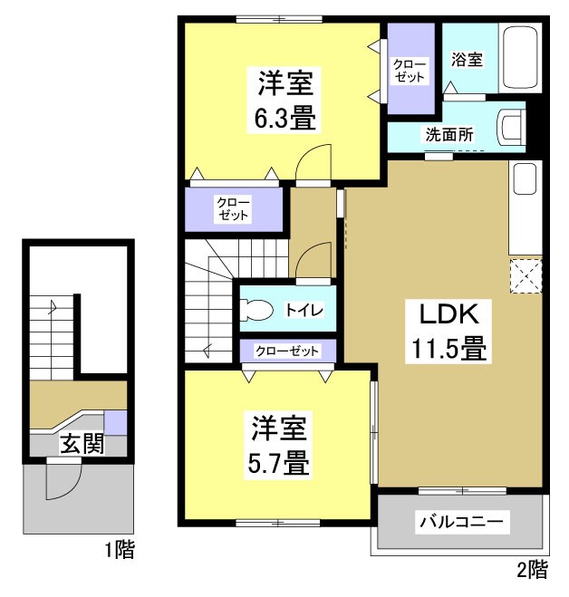 マウルール 間取り図