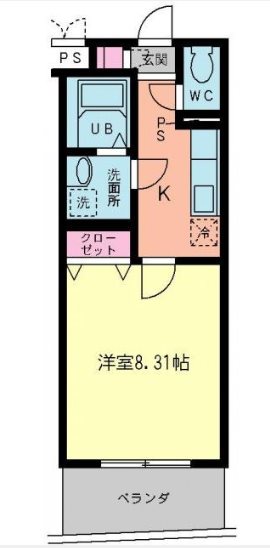 ルシード池田 間取り図