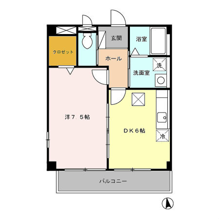 アルエット 間取り図
