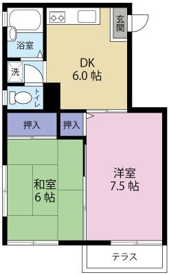 ヴェルドミールⅠ 間取り図