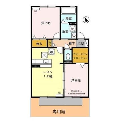 Ｖｉｌｌａ・Ｒｙｕｔａｋｕ Ⅲ 間取り図