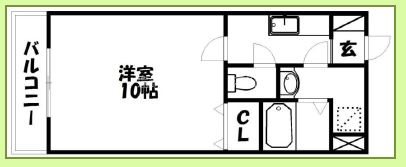 たちばな弐番館 間取り図