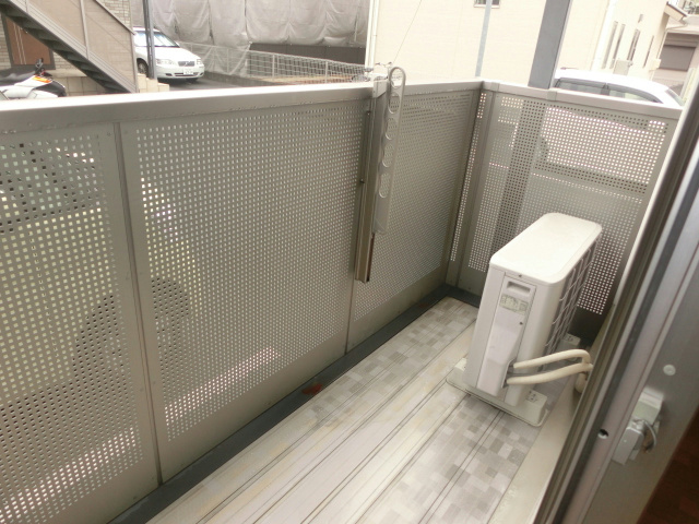 ドエル志都呂Ｂ ベランダ