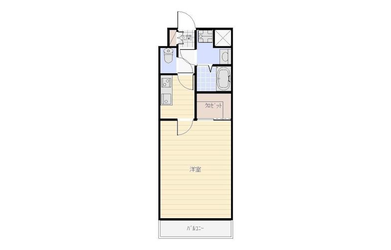 Ciaoバンビーナ 間取り図