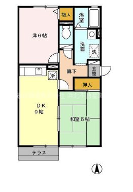 セジュール　エクセラ 間取り図