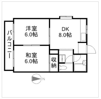 コーポいとう 間取り図