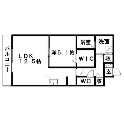 ガーデンハイツ富塚 間取り図